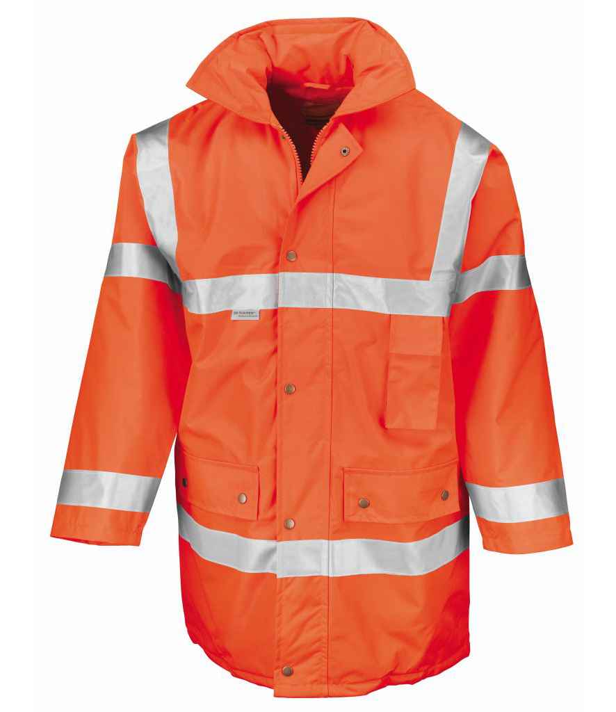 Result Safe-Guard Hi-Vis Safety Jacket | Orange