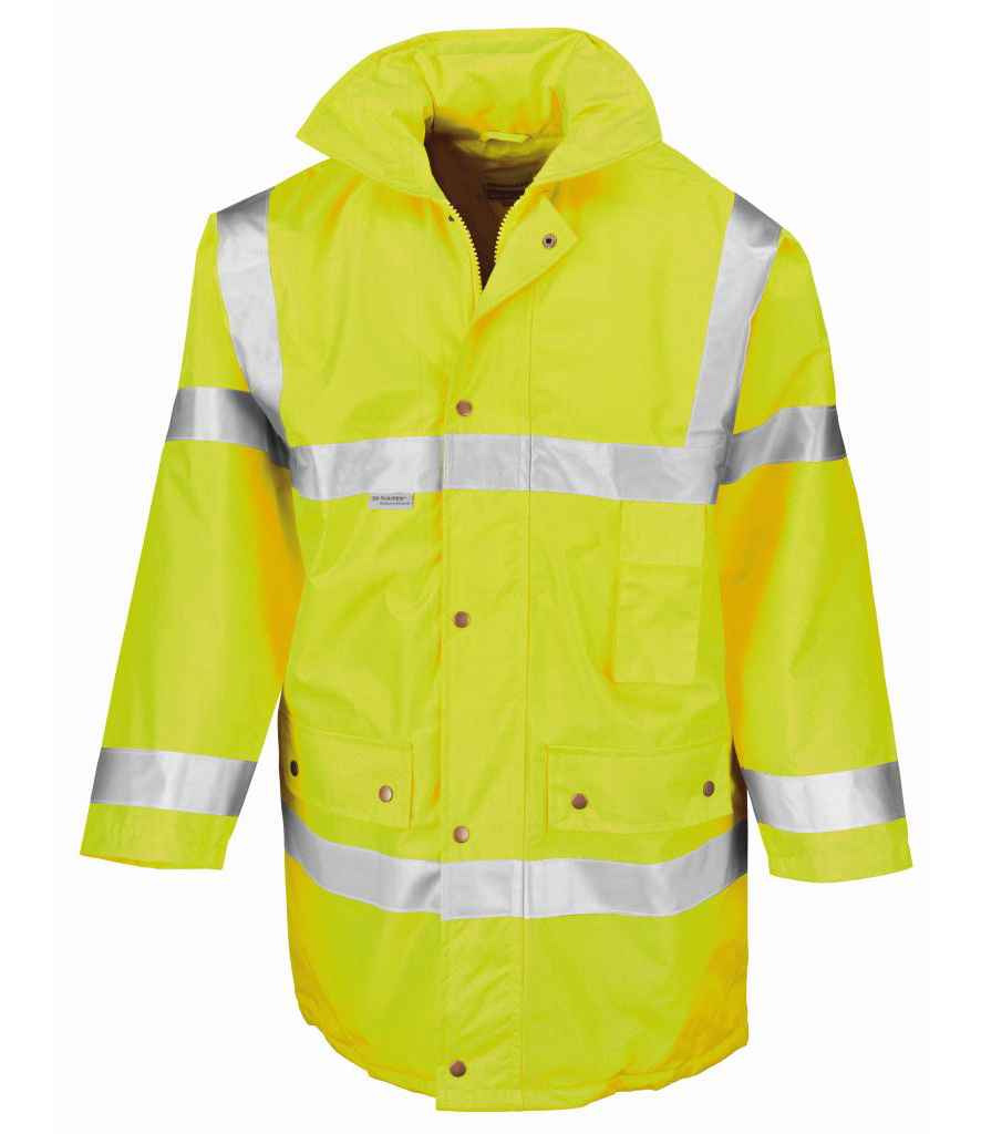 Result Safe-Guard Hi-Vis Safety Jacket | Yellow