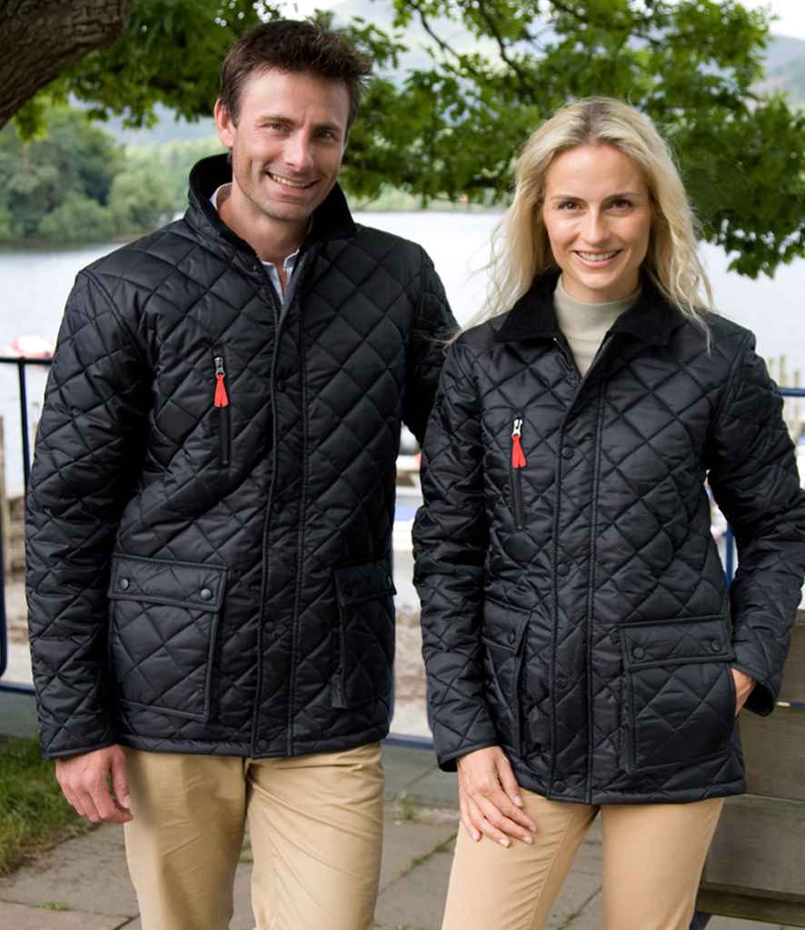 Result Urban Cheltenham Gold Jacket | Black