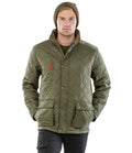 Result Urban Cheltenham Gold Jacket | Olive Green