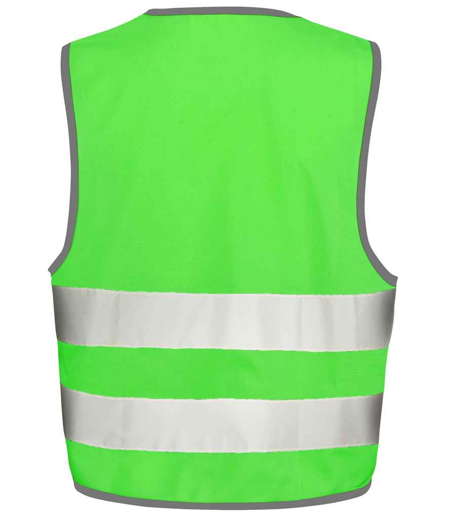 Result Core Kids Enhanced Vis Vest | Lime Green