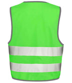 Result Core Kids Enhanced Vis Vest | Lime Green