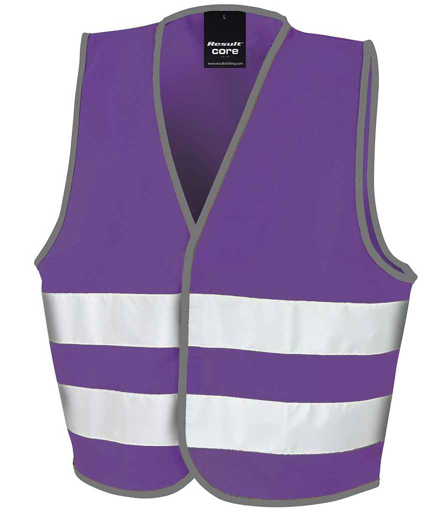 Result Core Kids Enhanced Vis Vest | Purple