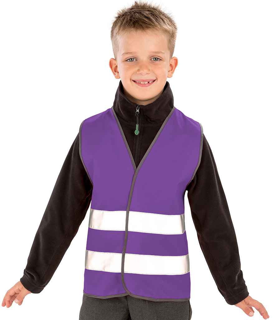Result Core Kids Enhanced Vis Vest | Purple