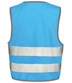 Result Core Kids Enhanced Vis Vest | Sky Blue