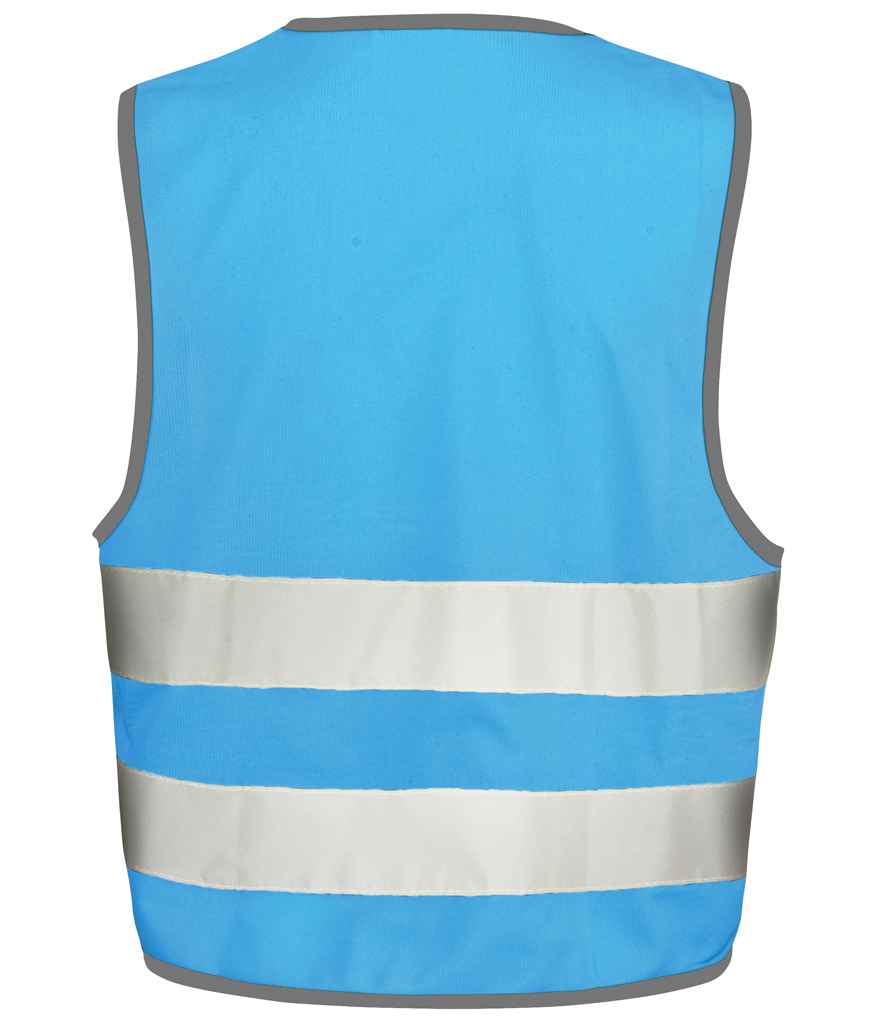 Result Core Kids Enhanced Vis Vest | Sky Blue
