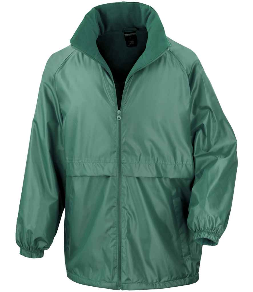 Result Core Micro Fleece Lined Jacket | Bottle Green