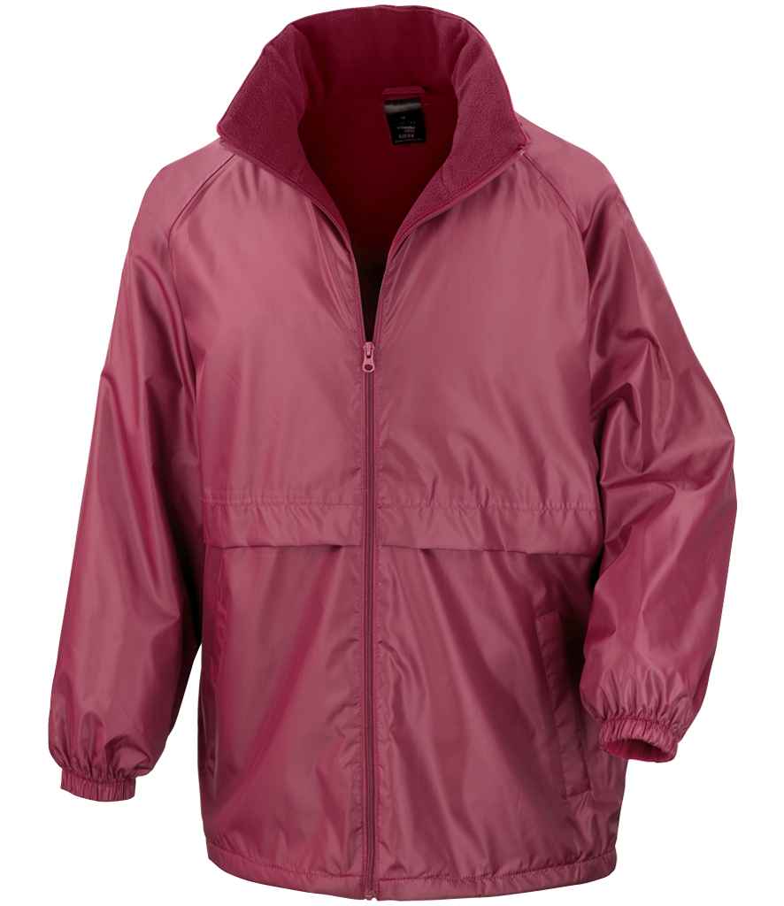 Result Core Micro Fleece Lined Jacket | Burgundy