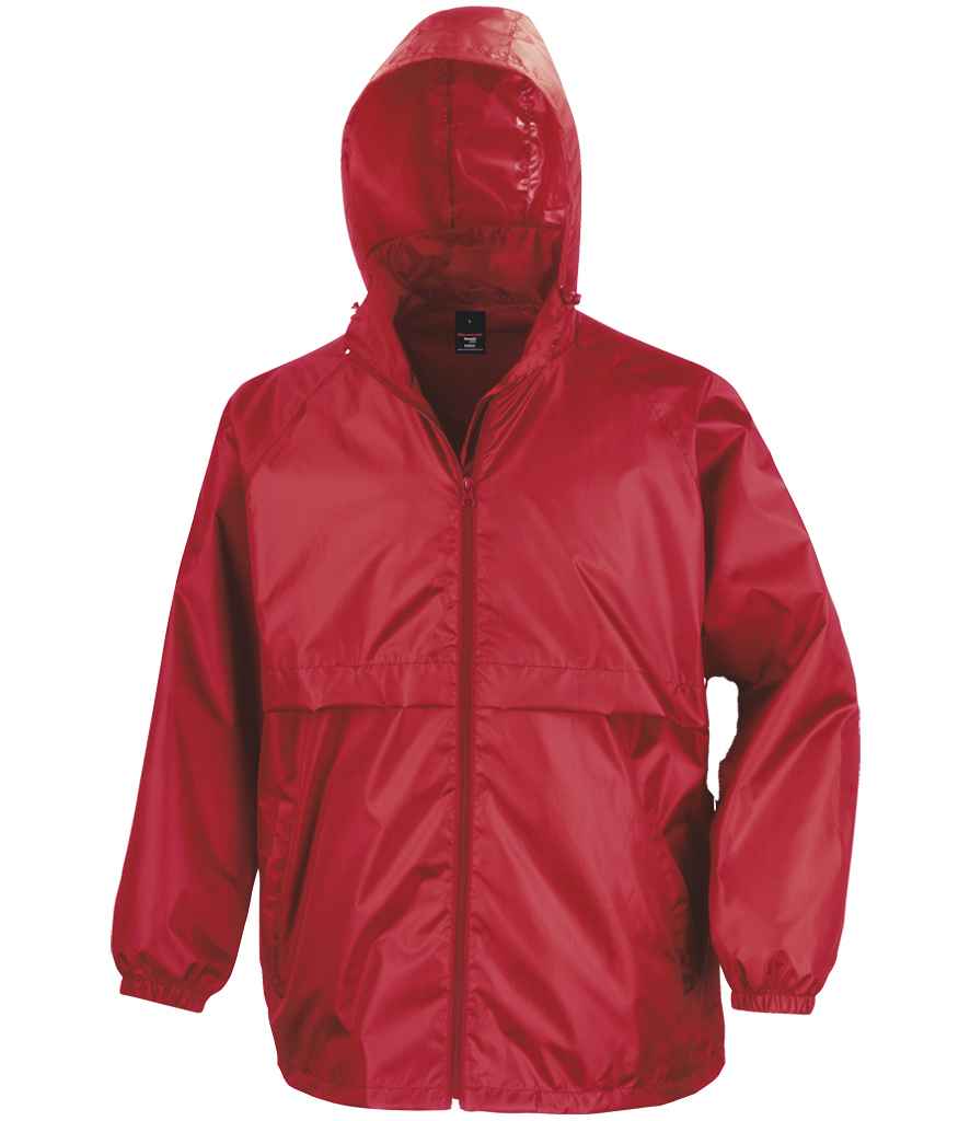 Result Core Lightweight Lined Waterproof Jacket | Red