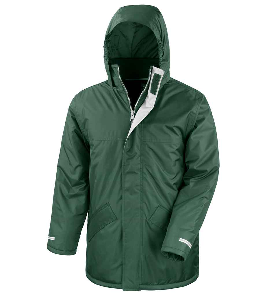 Result Core Winter Parka Jacket | Bottle Green