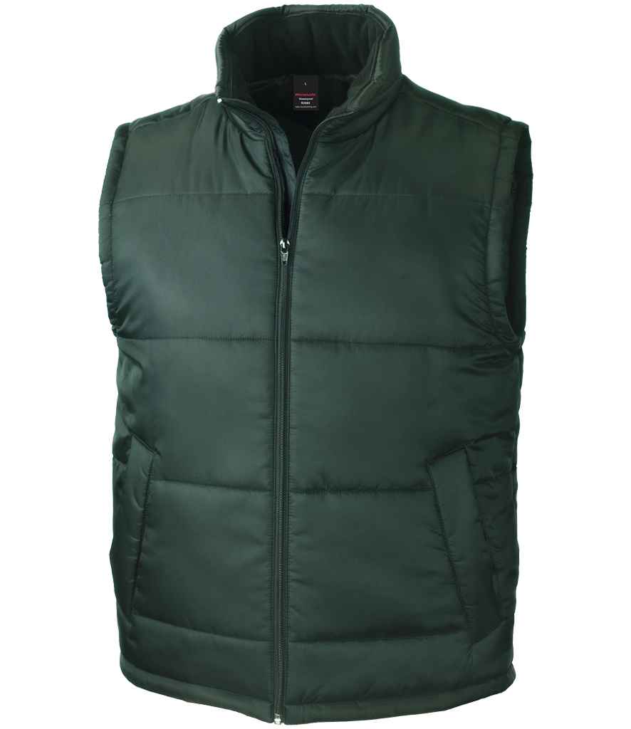 Result Core Padded Bodywarmer | Bottle Green