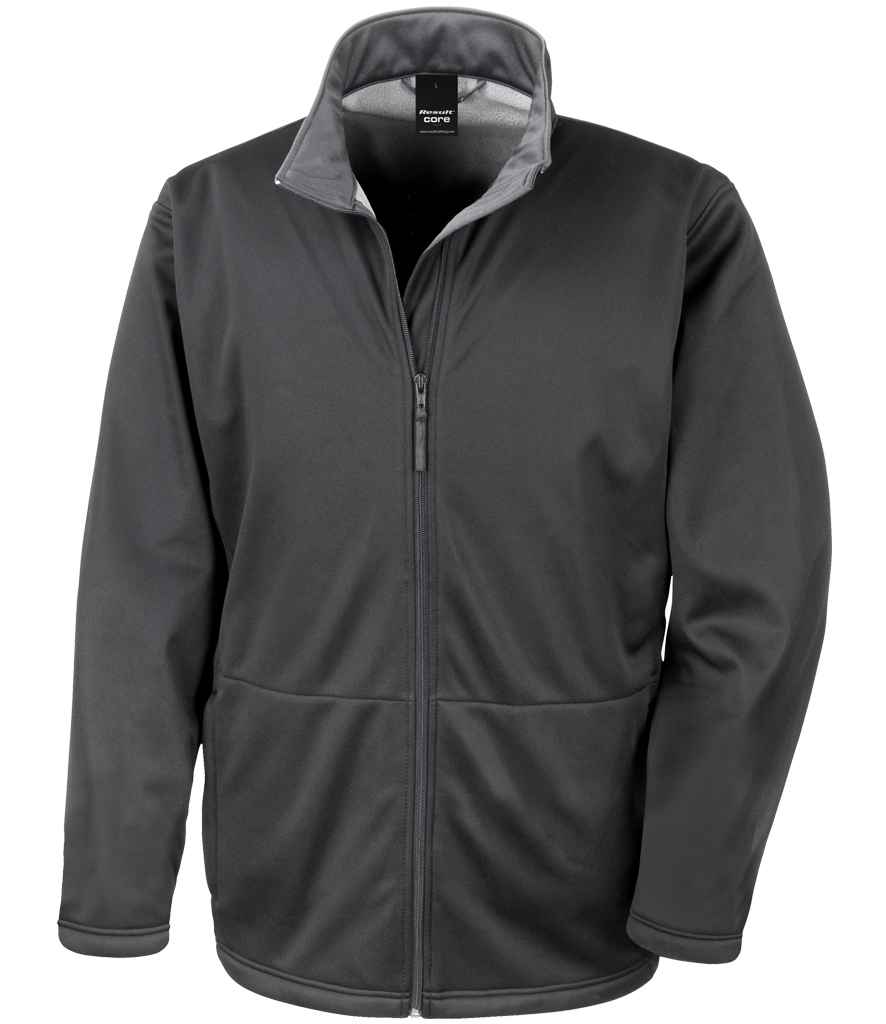 Result Core Soft Shell Jacket | Black