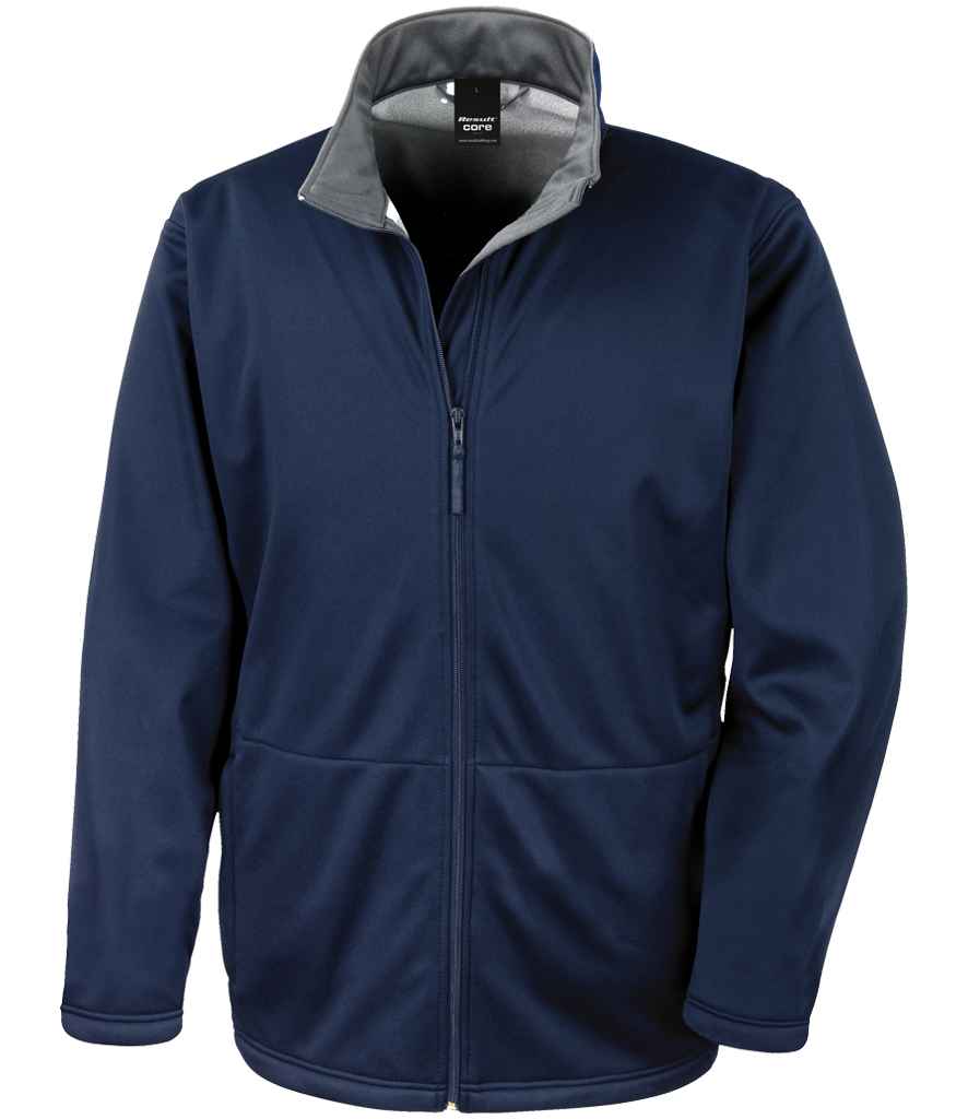 Result Core Soft Shell Jacket | Navy