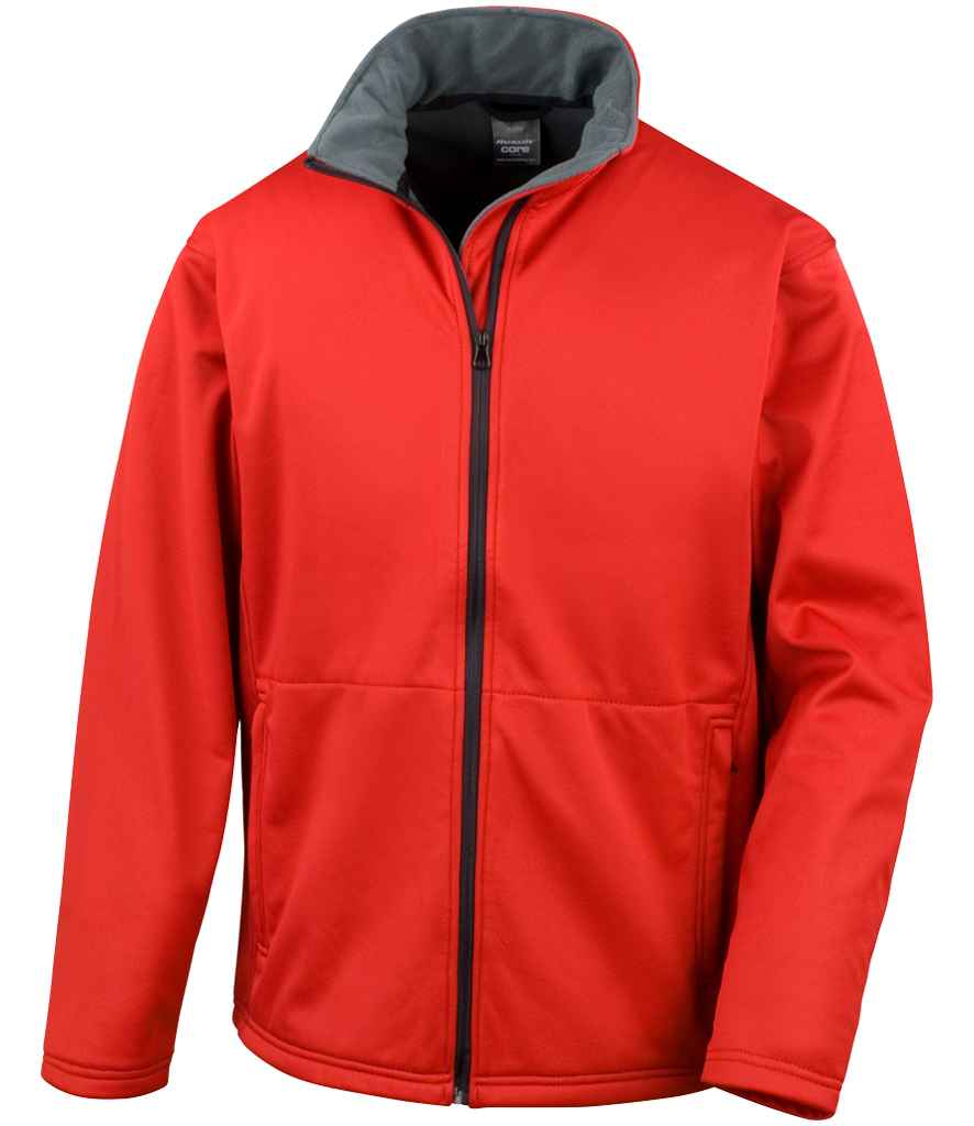 Result Core Soft Shell Jacket | Red