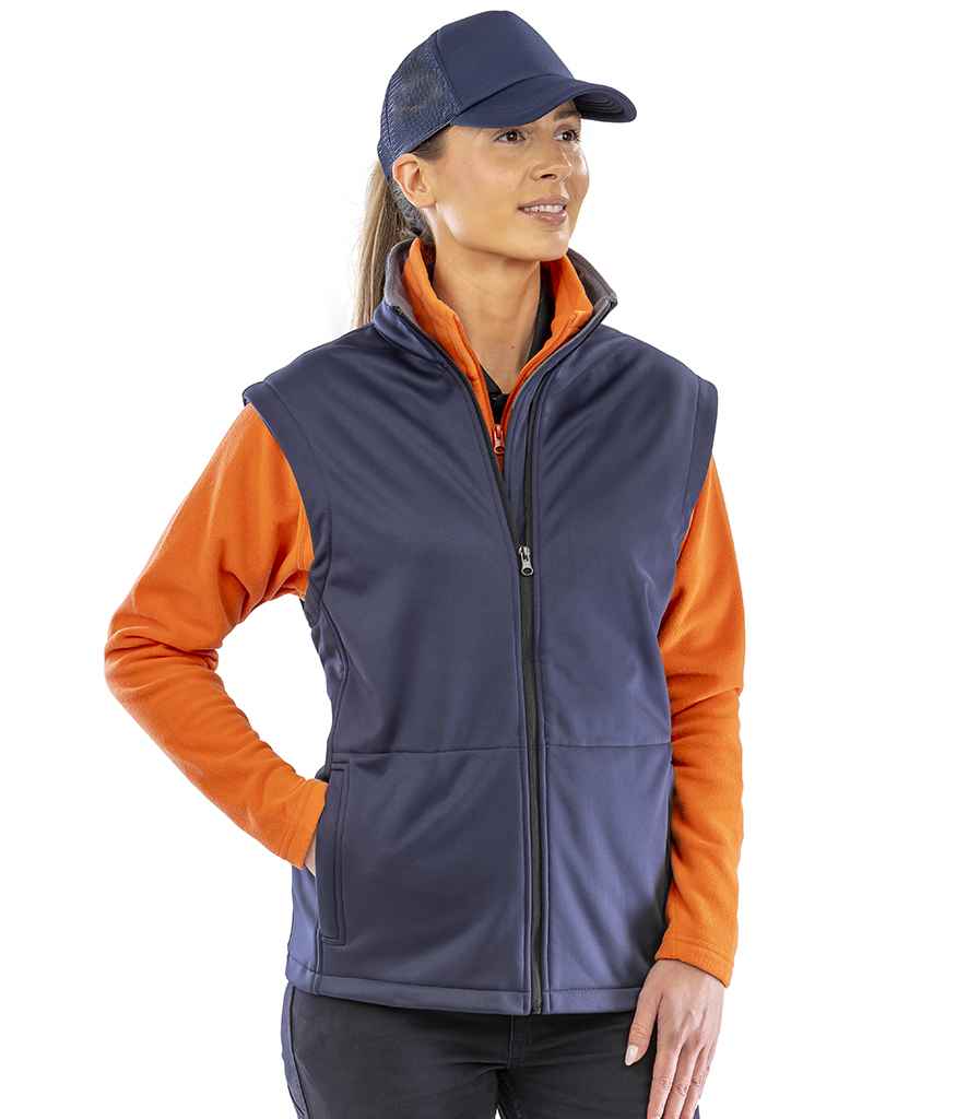 Result Core Soft Shell Bodywarmer | Navy