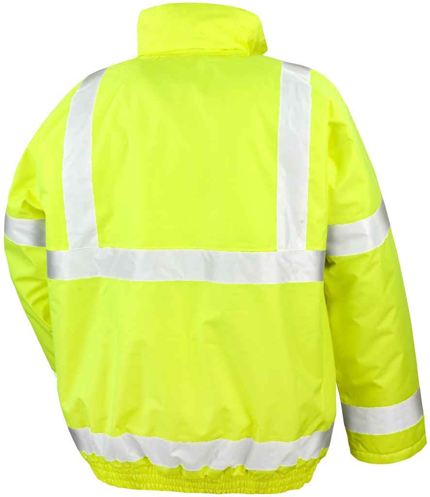 Result Core Hi-Vis Winter Blouson Jacket | Fluorescent Yellow