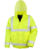 Result Core Hi-Vis Winter Blouson Jacket | Fluorescent Yellow