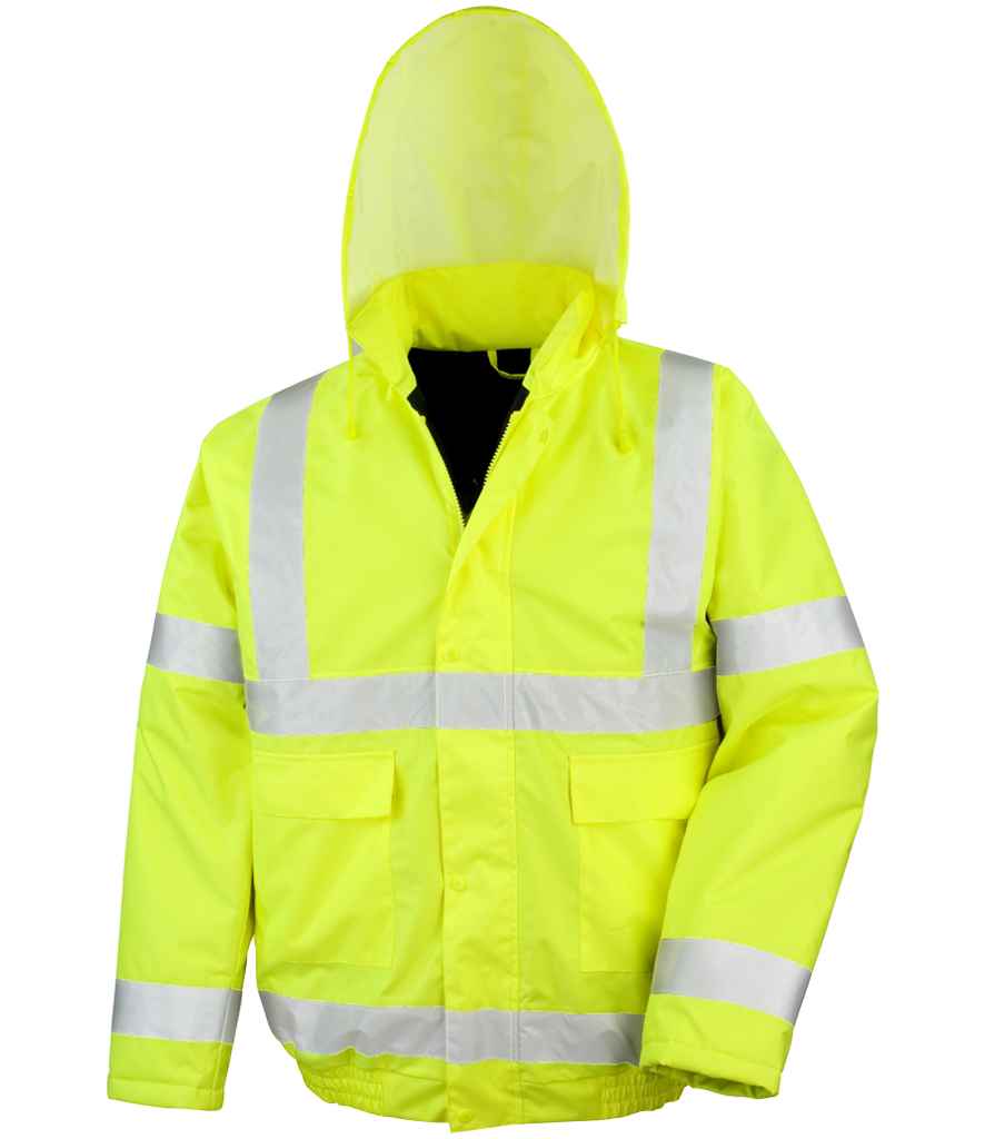 Result Core Hi-Vis Winter Blouson Jacket | Fluorescent Yellow