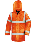 Result Core Hi-Vis Motorway Coat | Fluorescent Orange