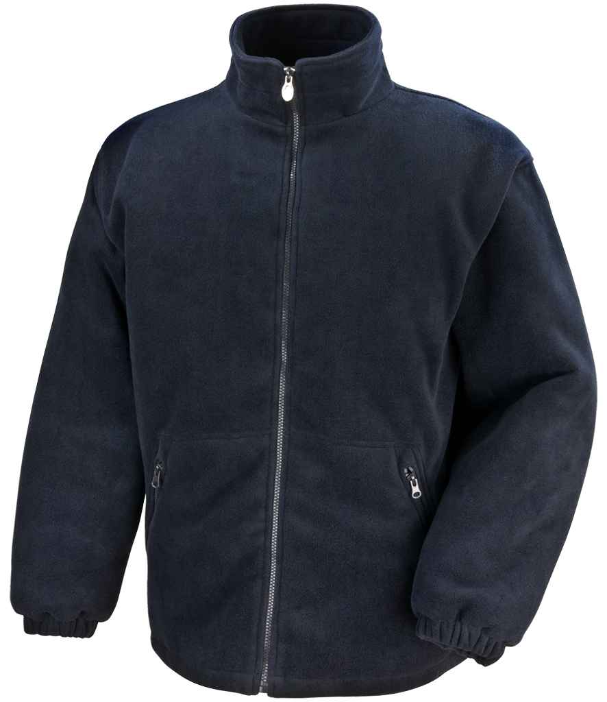 Result Core Polartherm™ Quilted Winter Fleece Jacket | Black