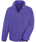 Result Core Norse Outdoor Fleece Jacket | Purple