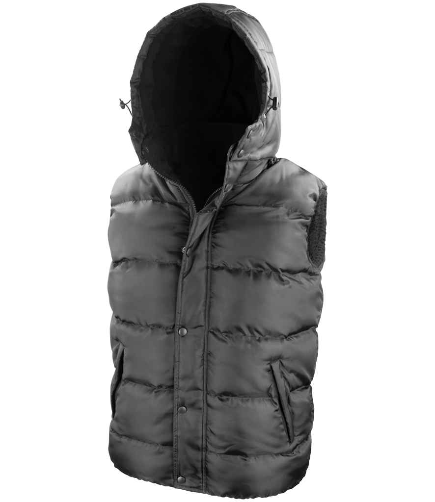 Result Core Nova Lux Padded Bodywarmer | Black