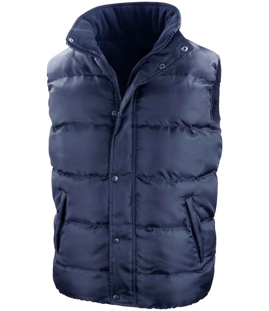 Result Core Nova Lux Padded Bodywarmer | Navy