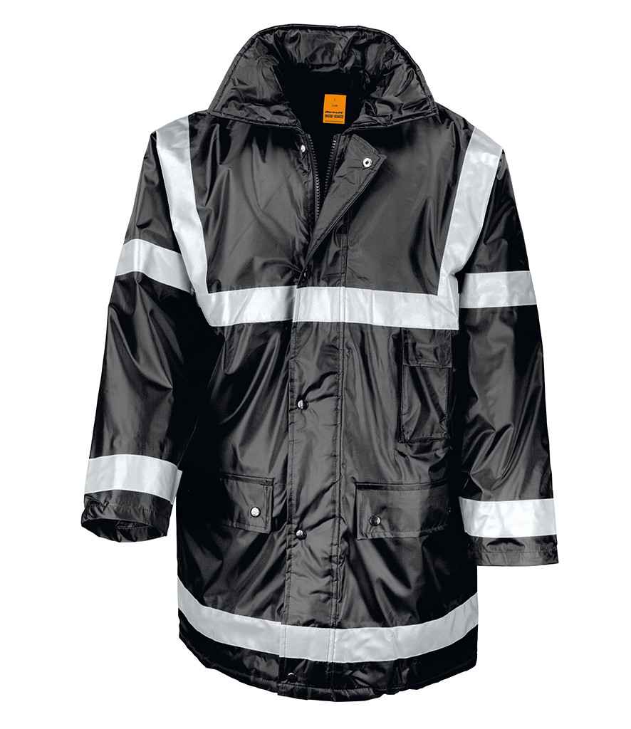 Result Work-Guard Management Coat | Black