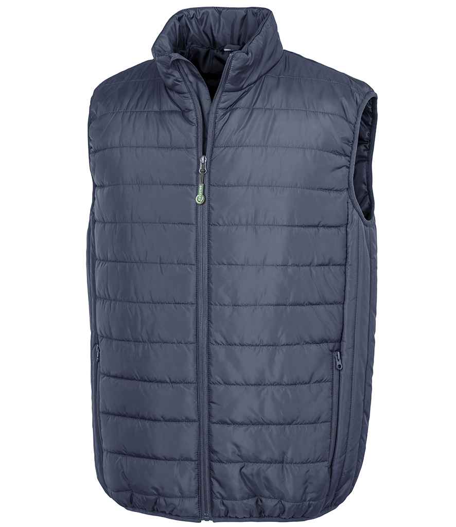 Result Genuine Recycled Promo Padded Bodywarmer | Navy