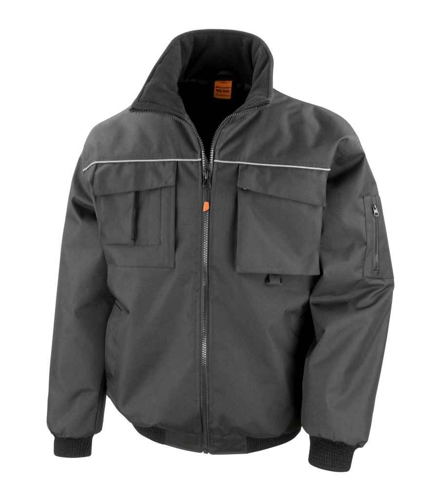 Result Work-Guard Sabre Pilot Jacket | Black