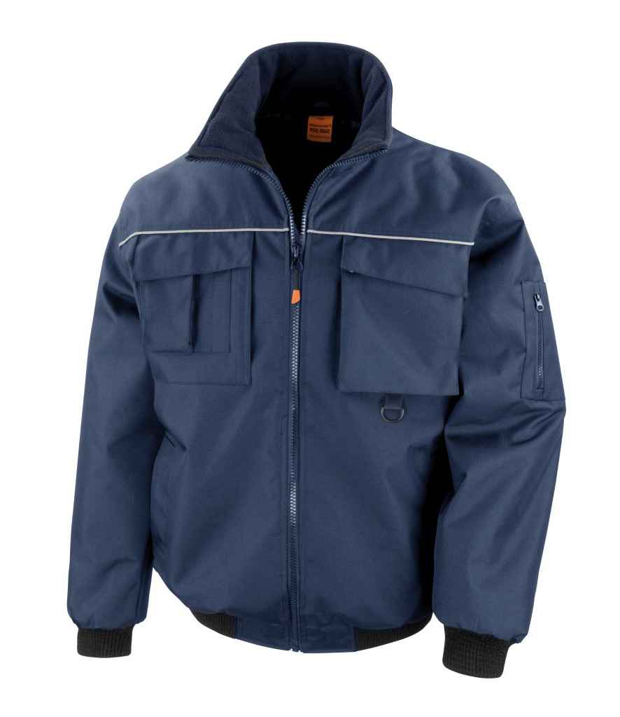 Result Work-Guard Sabre Pilot Jacket | Navy