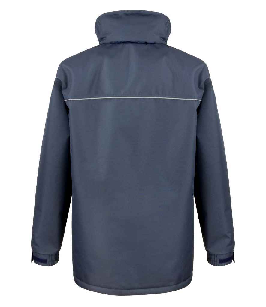 Result Work-Guard Sabre Long Coat | Navy