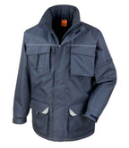 Result Work-Guard Sabre Long Coat | Navy