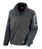 Result Work-Guard Sabre Soft Shell Jacket | Black