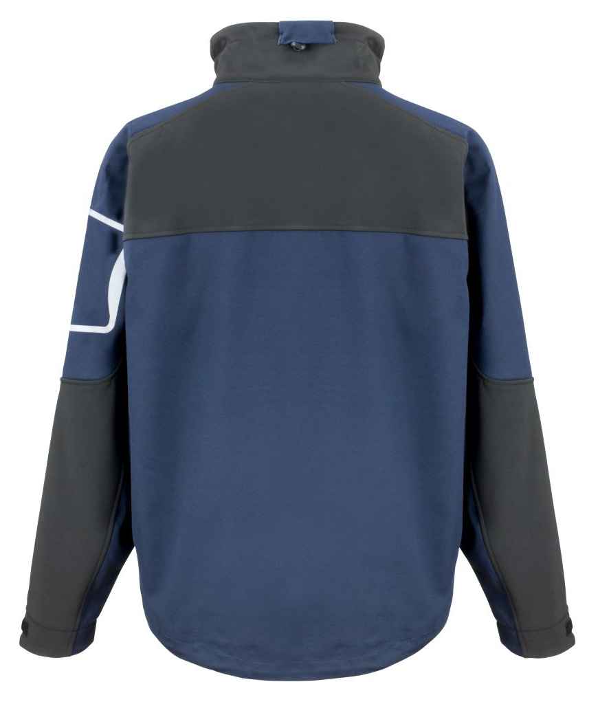 Result Work-Guard Sabre Soft Shell Jacket | Navy