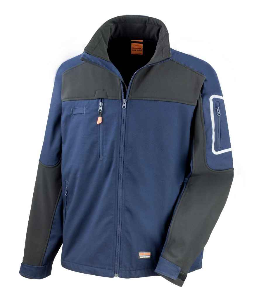 Result Work-Guard Sabre Soft Shell Jacket | Navy
