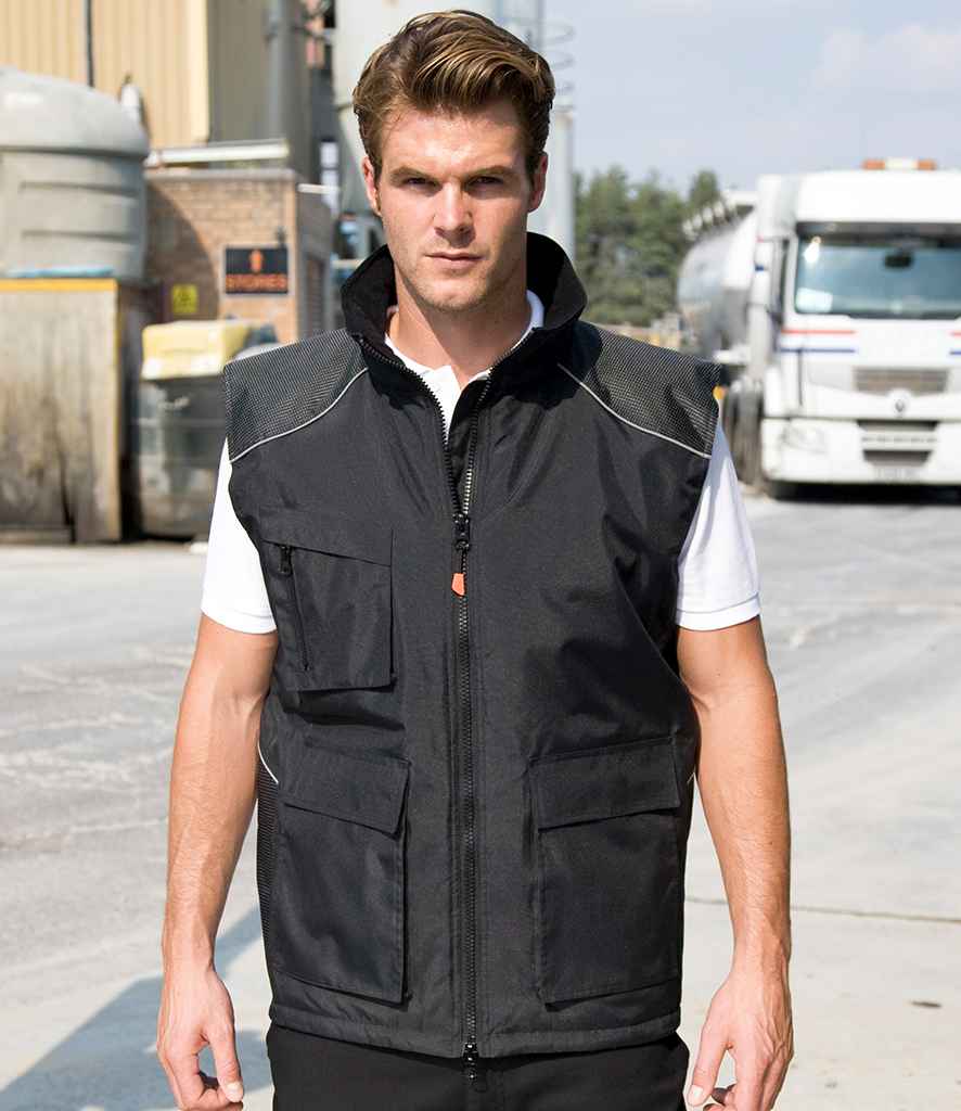Result Work-Guard Vostex Bodywarmer | Black