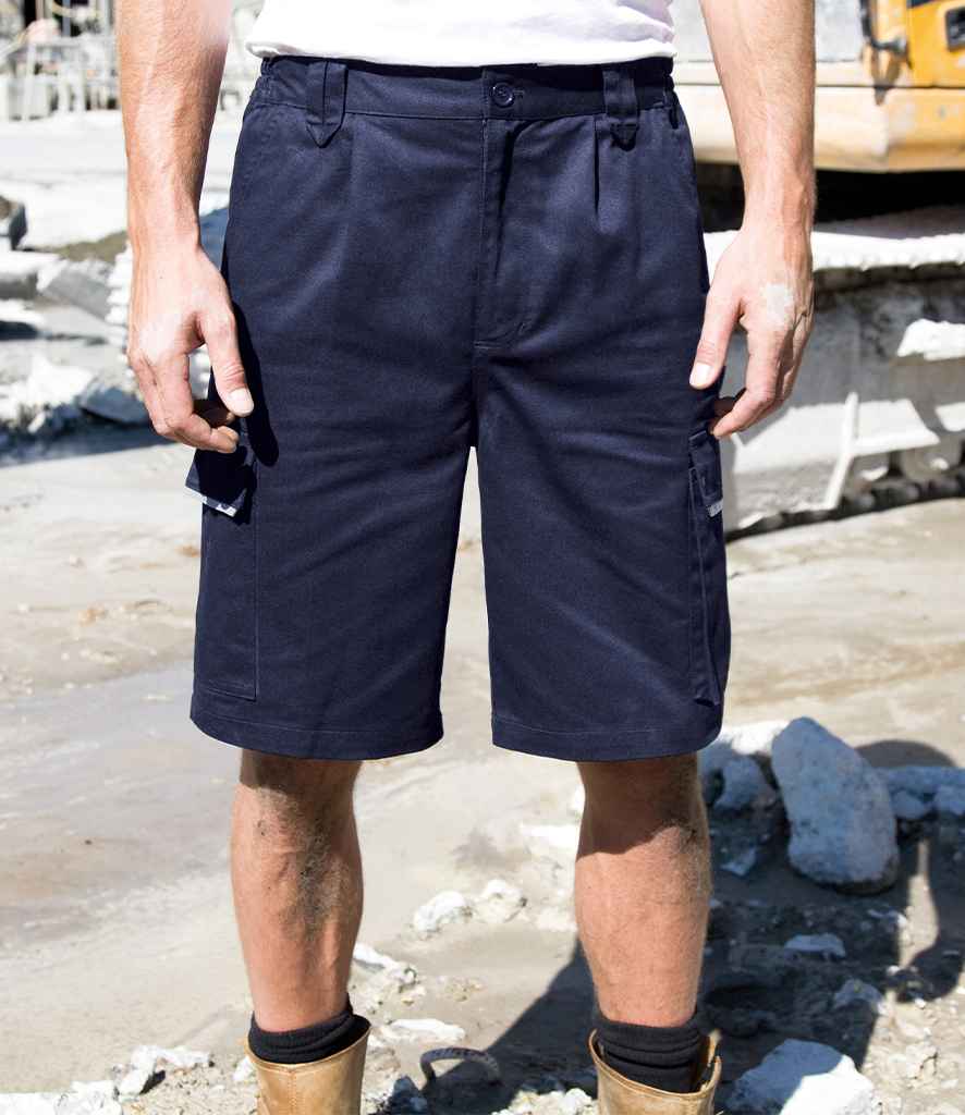 Result Work-Guard Action Shorts | Navy
