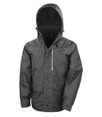 Result Work-Guard Denim Texture Rugged Jacket | Black