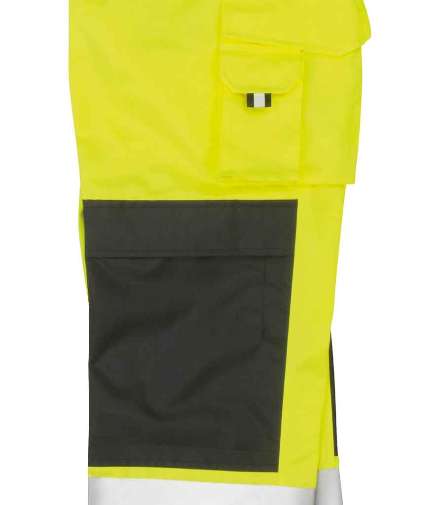 Result Safe-Guard Hi-Vis Cargo Trousers | Fluorescent Yellow
