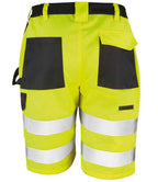 Result Safe-Guard Hi-Vis Cargo Shorts | Fluorescent Yellow