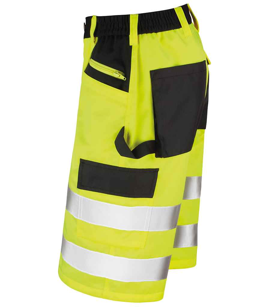 Result Safe-Guard Hi-Vis Cargo Shorts | Fluorescent Yellow