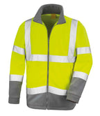 Result Safe-Guard Hi-Vis Micro Fleece Jacket | Fluorescent Yellow