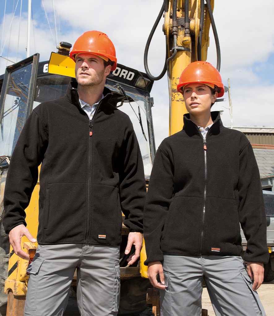 Result Work-Guard Heavy Duty Micro Fleece | Black