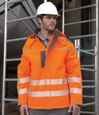 Result Safe-Guard Dynamic Soft Shell Jacket | Fluorescent Orange