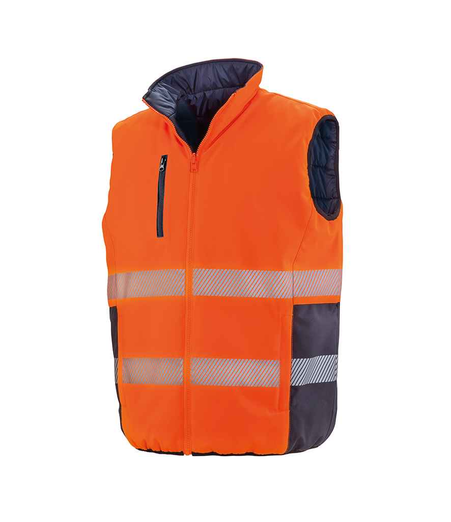 Vest Gilet Phosphorescent Cycling High Visibility Safety Vest Neon