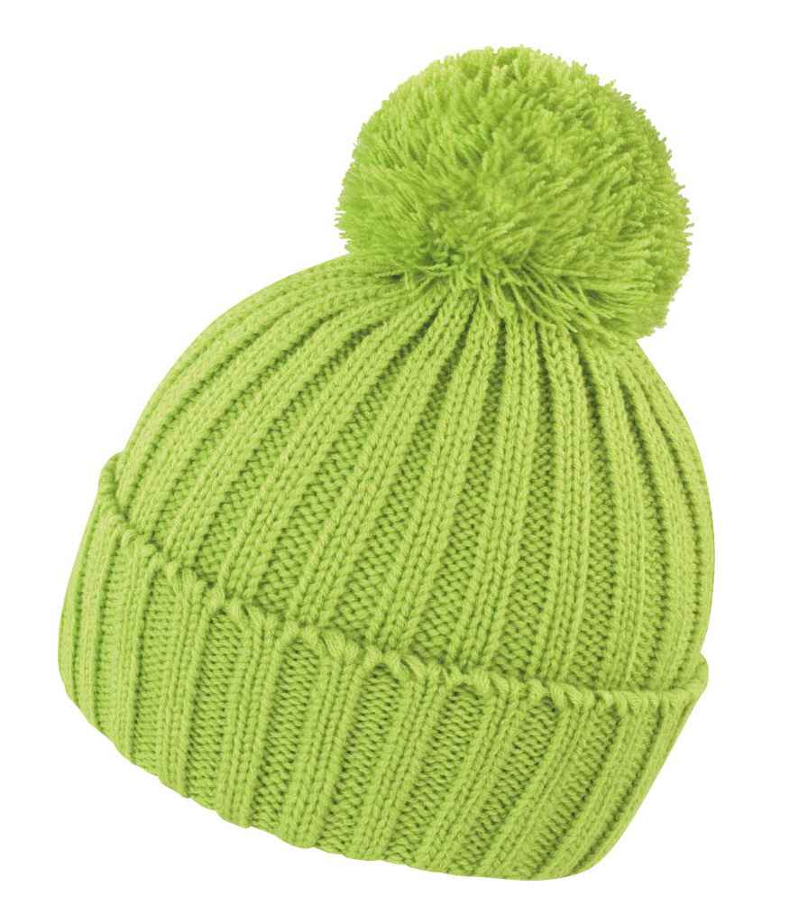 Result HDi Quest Knitted Hat | Lime Green