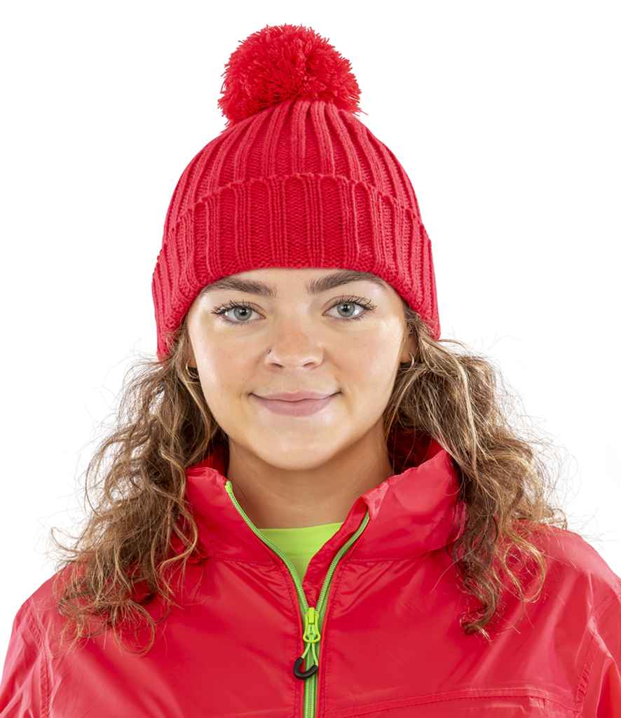 Result HDi Quest Knitted Hat | Raspberry