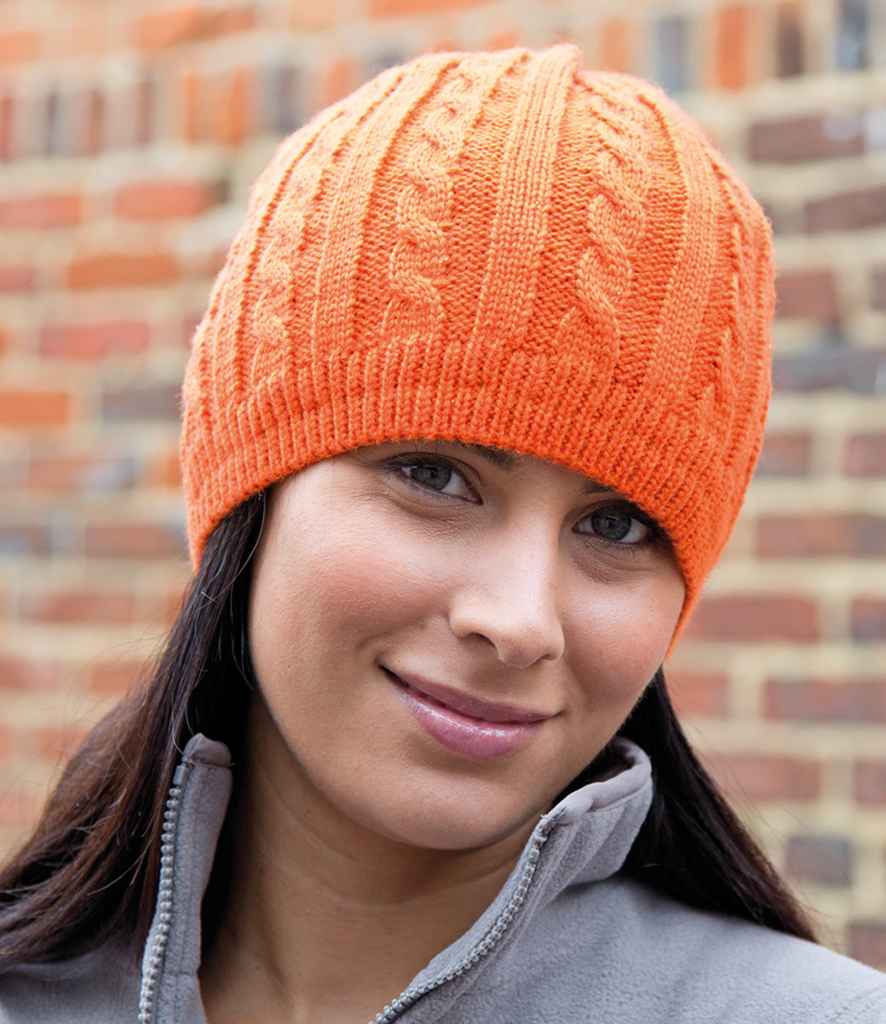 Result Mariner Knitted Hat | Burnt Orange