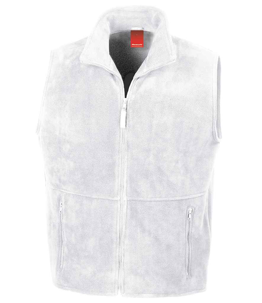 Result Polartherm™ Fleece Bodywarmer | White